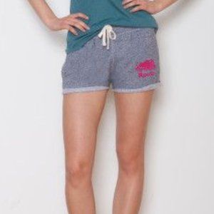 Cut-Off Roots Sweatshort in Salt and Pepper